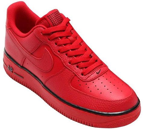 nike air force rood zwart|air force 1 schoenen.